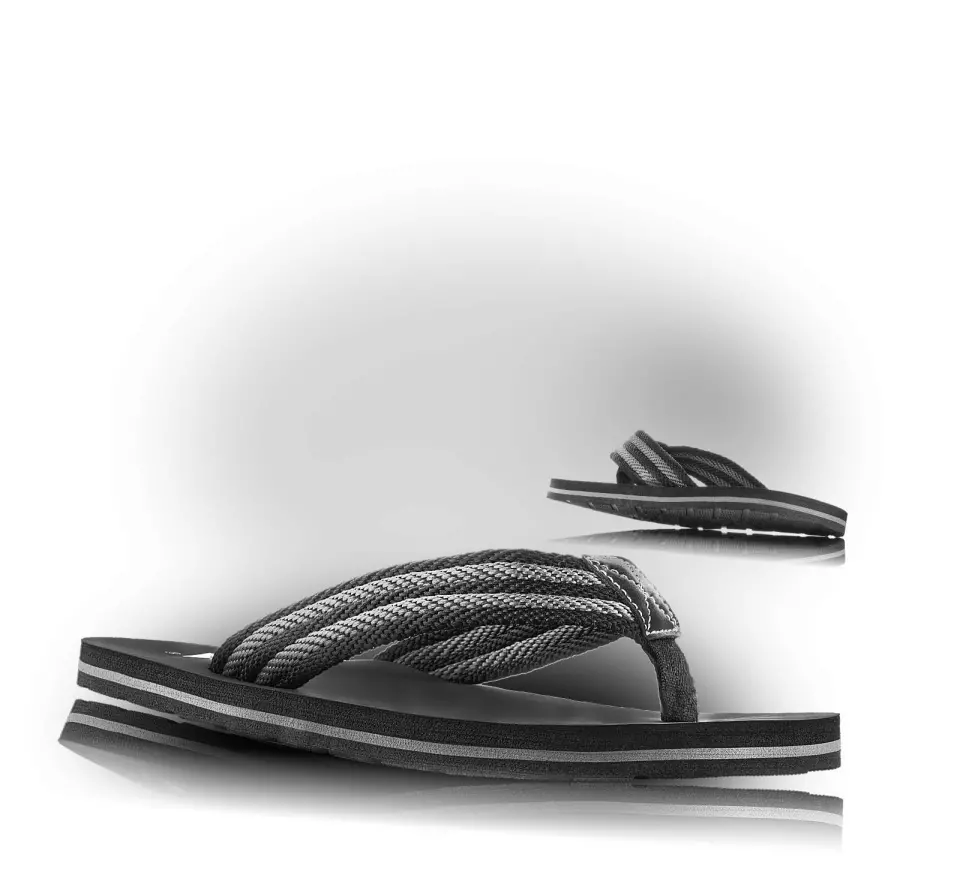 VM Footwear 9005-60, HAWAI Flip Flops, Black/Gray, image 1, gallery thumbnail