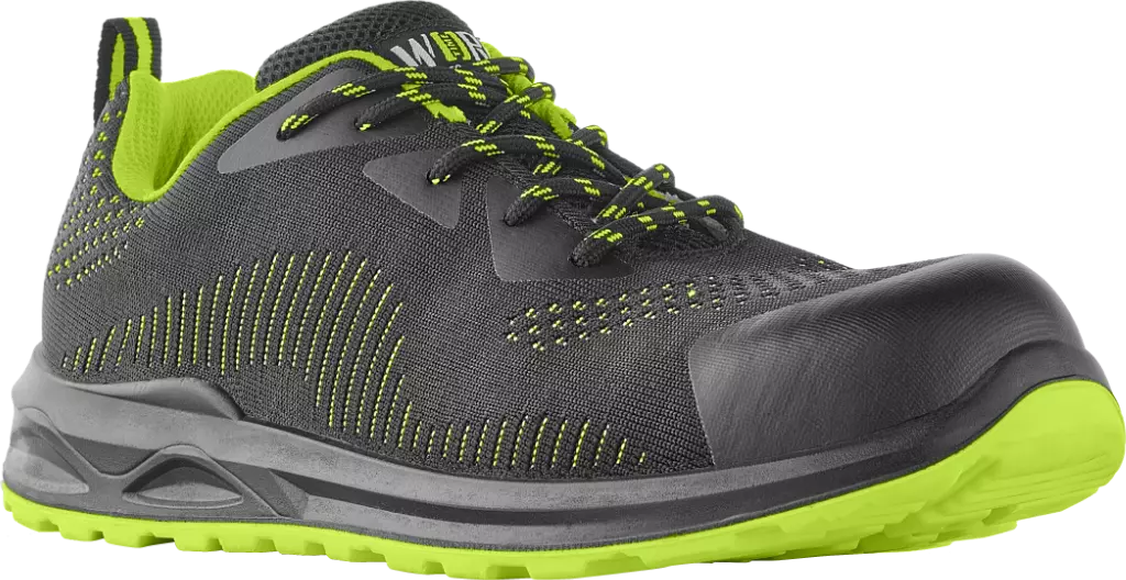 VM Footwear 3155-S1, IBIZA Sicherheitshalbschuhe S1, Grau/Limette, image 1