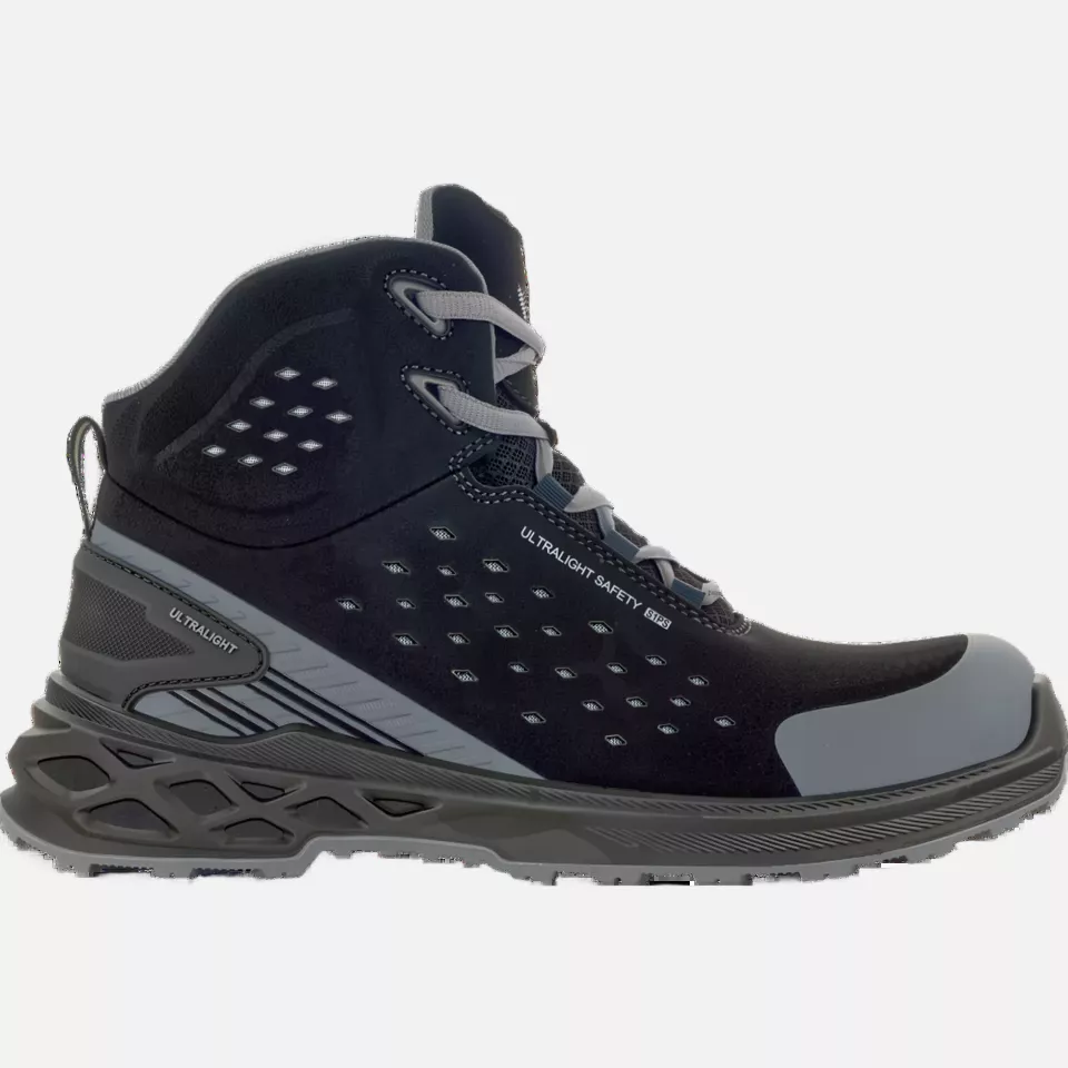 VM Footwear 3660-S1PSESD, BERLIN Sicherheitsstiefel S1P ESD, Schwarz, image 4, gallery thumbnail