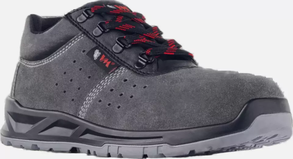 VM Footwear 5635-S1P, LAUSANNE Sicherheitshalbschuhe, S1P, Grau/Schwarz, image 1, gallery thumbnail