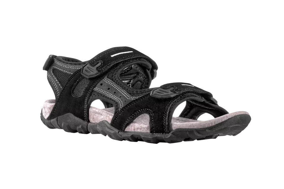 VM Footwear 4125-60, HONOLULU Outdoor Sandals, Black/Gray, image 1, gallery thumbnail