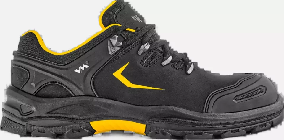 VM Footwear 6405-SBEP, PENSYLVANIA Dielektrische Sicherheitshalbschuhe, SBP, Schwarz/Gelb, image 3, gallery thumbnail