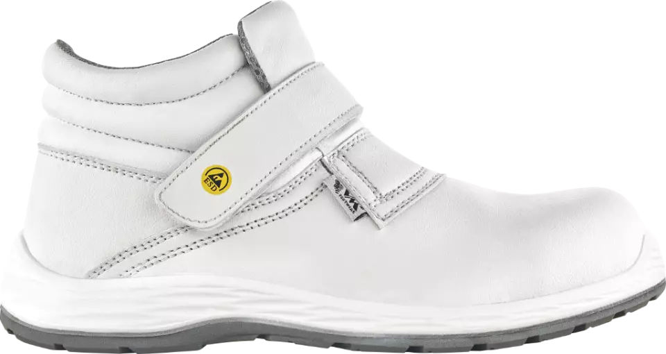VM Footwear 2010-S3LESD, FULHAM Sicherheitsstiefel, S3, Weiß/Grau, image 4, gallery thumbnail
