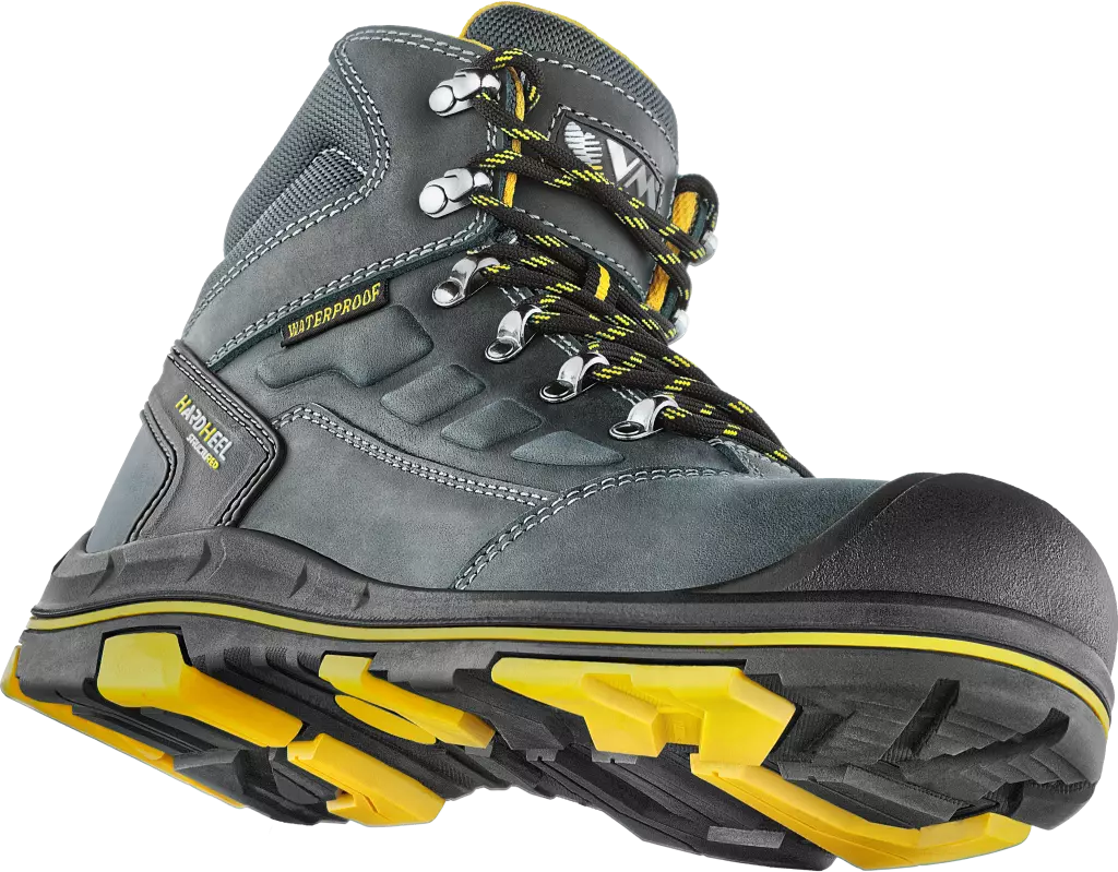 VM Footwear 2540-S7LESD, DORTMUND Sicherheitsstiefel, S7, Grau/Gelb, image 1