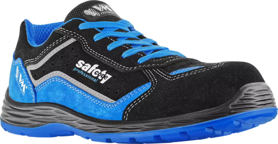 VM Footwear 2055-O1ESD, CORSICA Berufshalbschuhe, O1, Schwarz/Blau, image 1, gallery thumbnail