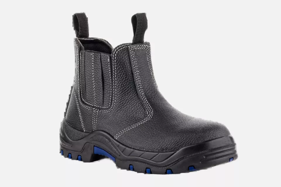 VM Footwear 2490-O1, QUITO Sicherheits-Hochschuhe, S1, Schwarz/Blau, image 1, gallery thumbnail