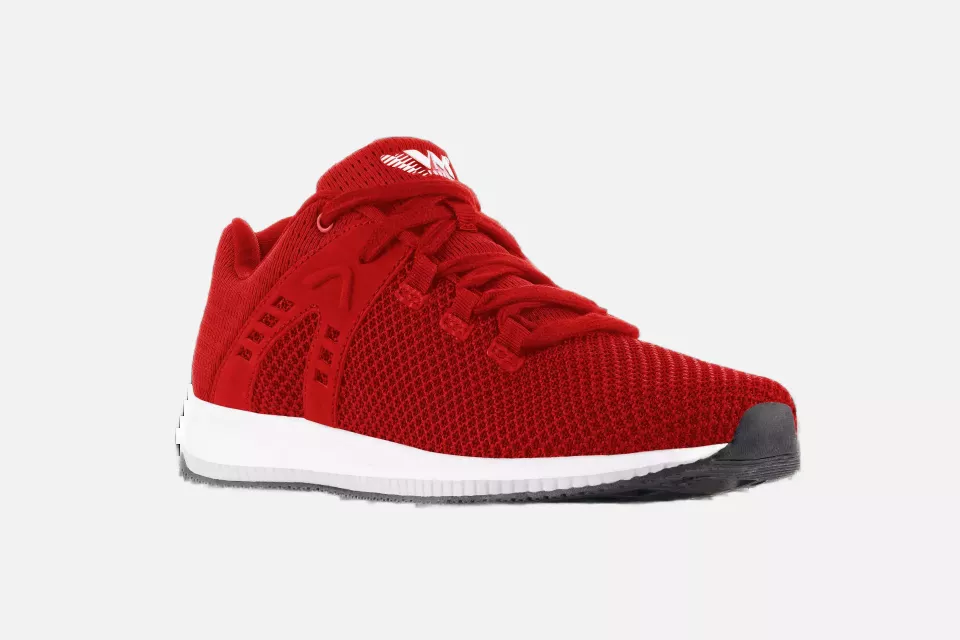 VM Footwear 4405-35, ONTARIO Outdoor Low Shoes, Red/White, image 1, gallery thumbnail