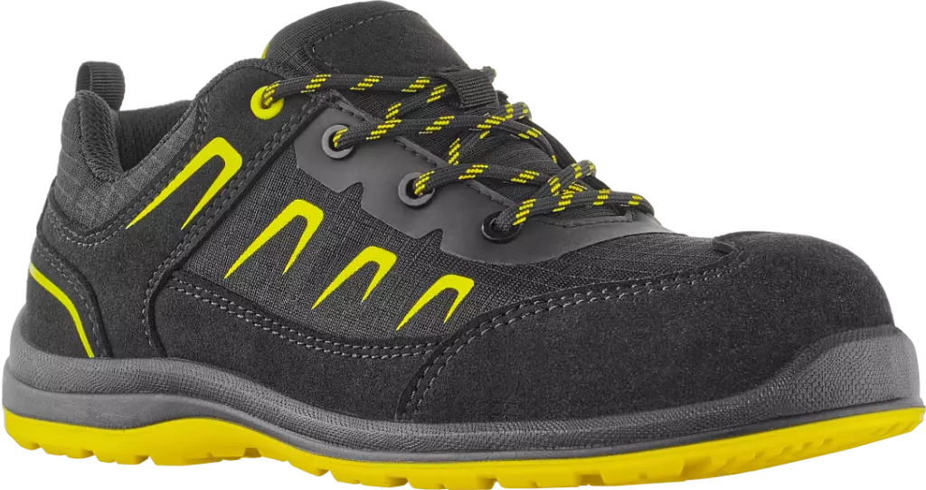 VM Footwear 2015-O2ESD, KORFU Berufshalbschuhe, O2, Schwarz/Gelb, image 1