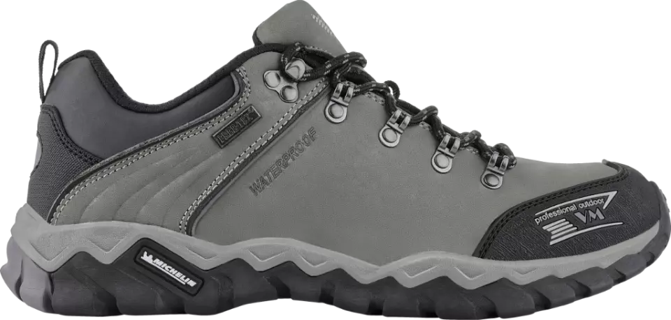 VM Footwear 4385-O2, OKLAHOMA Berufshalbschuh, O2, Grau/Schwarz, image 3, gallery thumbnail