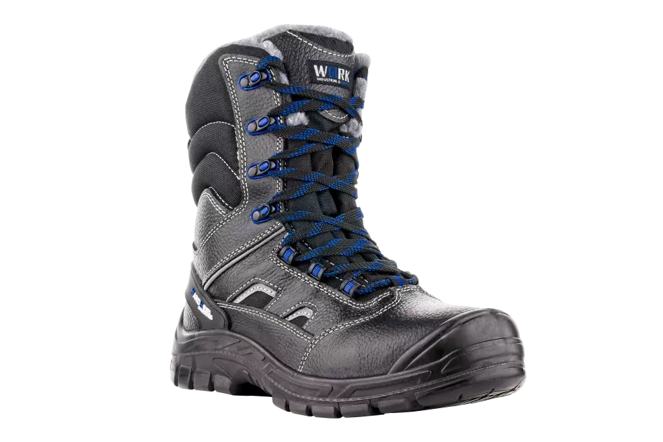 VM Footwear 2890-O2W, SHEFFIELD Occupational Boots, O2W, Black/Blue