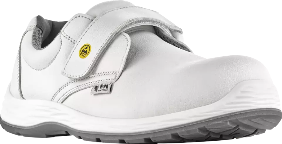 VM Footwear 2005-S3LESD, NEWCASTLE Safety Low Shoes, S3, White/Gray, image 1, gallery thumbnail