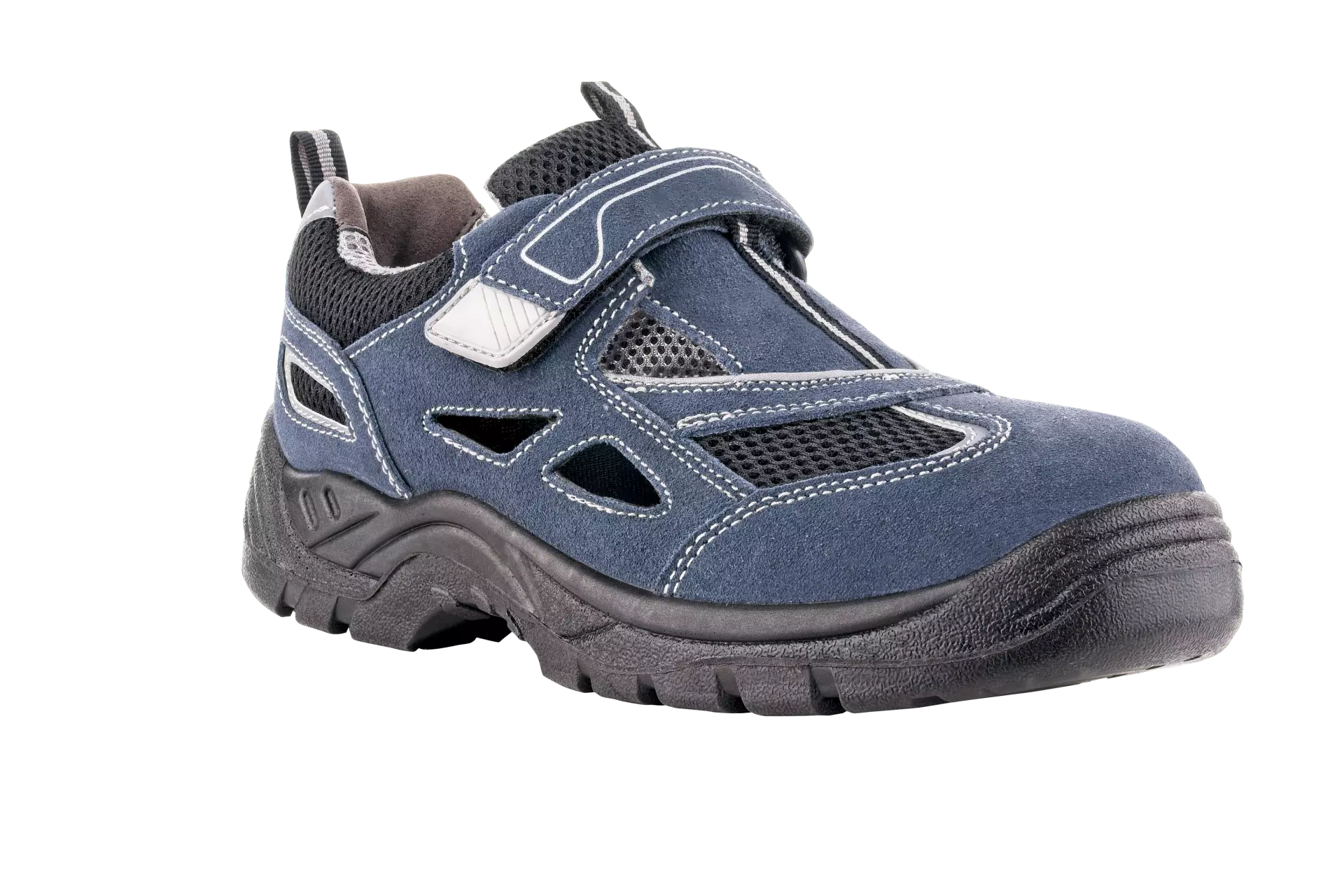 VM Footwear 2865-O1, AMSTERDAM Occupational Sandals, O1, Black/White, image 2