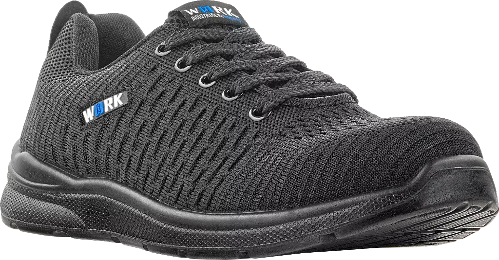 VM Footwear 3125-S1, MALAGA Safety Low Shoes, S1, Black, image 1