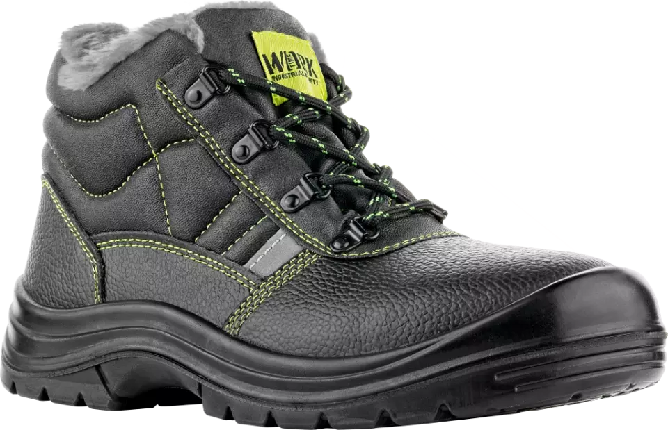 VM Footwear 3280-S3W, STOCKHOLM Sicherheitsstiefel, S3, Schwarz/Lime, image 1, gallery thumbnail