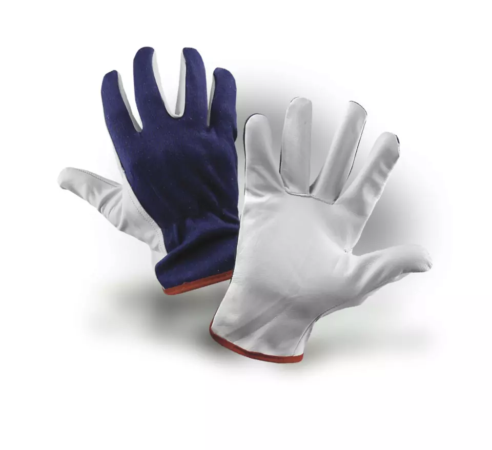 VM Footwear 3040, Schutz-Arbeitshandschuhe, Marine/Weiß, image 1, gallery thumbnail