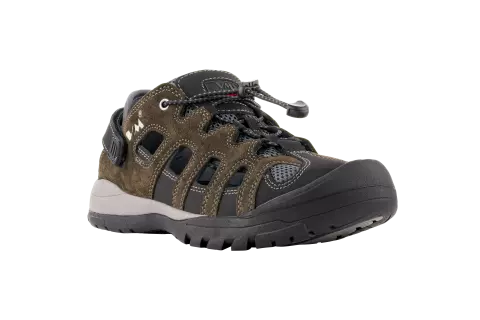 VM Footwear TRIPOLIS Occupational Sandals, O1, Brown/Black