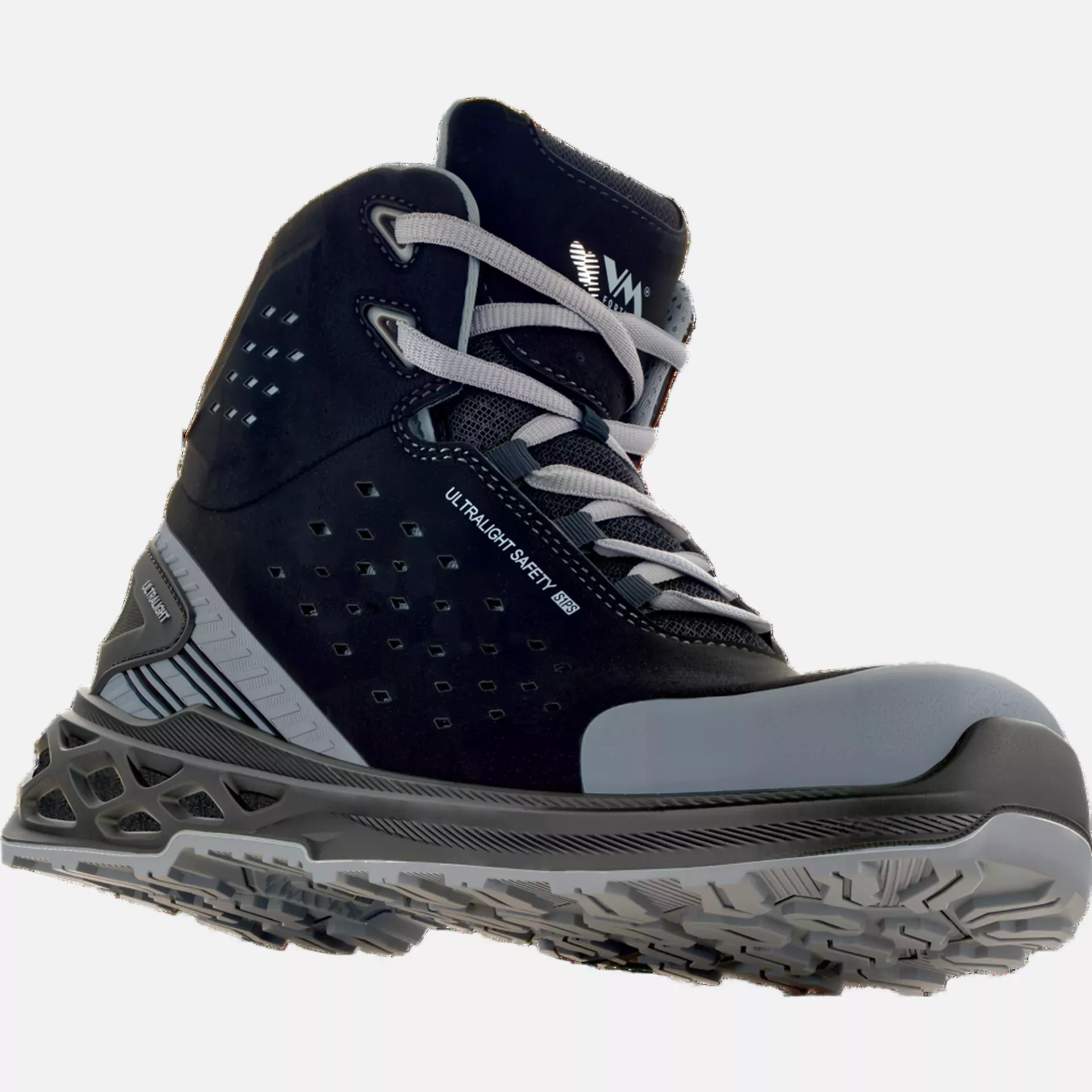 VM Footwear 3660-S1PSESD, BERLIN Sicherheitsstiefel S1P ESD, Schwarz, image 3