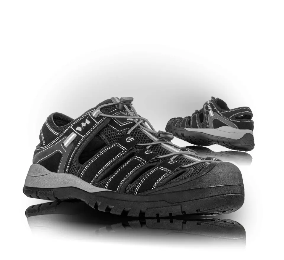 VM Footwear 4625-60, SINGAPORE Outdoor Sandals, Black/Gray, image 1, gallery thumbnail