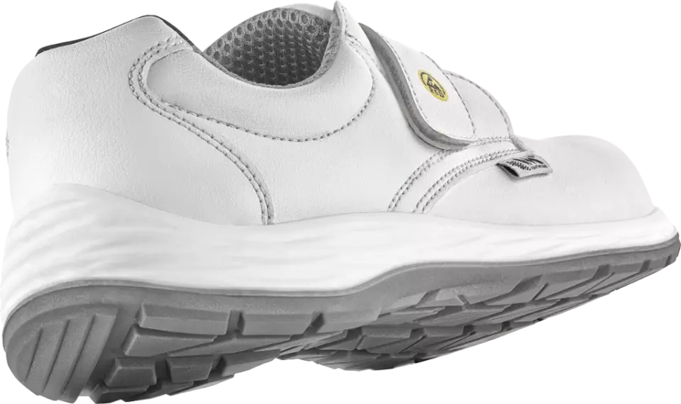 VM Footwear 2005-S3LESD, NEWCASTLE Safety Low Shoes, S3, White/Gray, image 3, gallery thumbnail