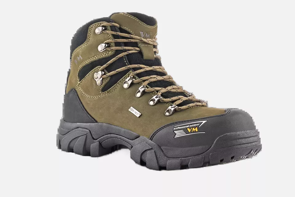 VM Footwear 4920-08, BOSTON Outdoor Ankle Shoes, Olive/Black, image 1, gallery thumbnail