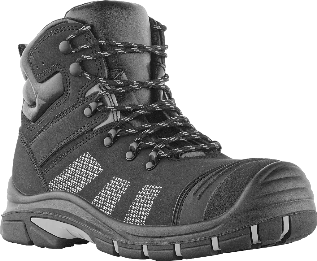 VM Footwear 5440-S1P, MASKAT Sicherheitsstiefel, S1P, Schwarz/Grau