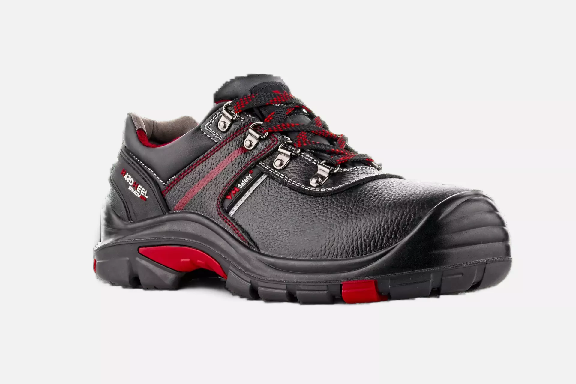 VM Footwear 5065-S1, COVENTRY Safety Low Shoes, S1, Black/Red, image 1