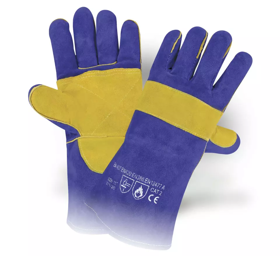 VM Footwear W1-20-11, Schweißer-Schutzhandschuhe mit Futter aus Baumwolltextil, Größe 11, image 1, gallery thumbnail