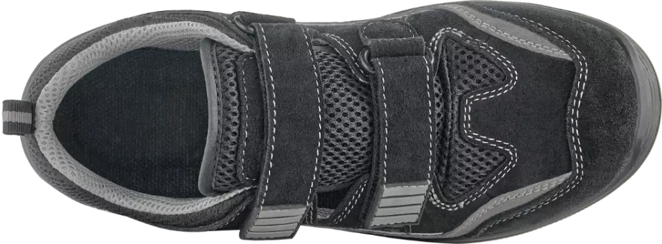 VM Footwear 2025-S1PLESD, LIVORNO Sicherheits-Sandalen, S1P, Schwarz/Grau, image 4, gallery thumbnail