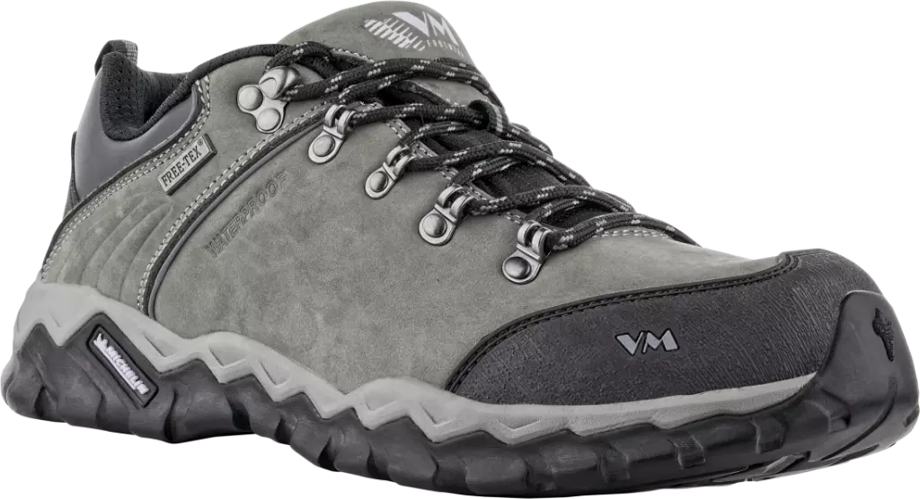 VM Footwear 4385-O2, OKLAHOMA Berufshalbschuh, O2, Grau/Schwarz