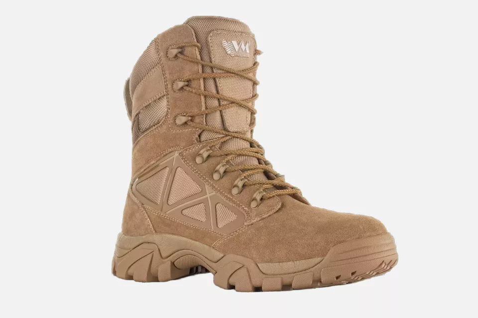 VM Footwear 6590-O1, MANCHESTER Tactical Occupational Boots, O1, Tan, image 1, gallery thumbnail