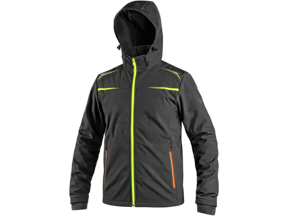 CXS 1230-117-816-00, Norfolk Kinderjacke mit Warnschutz-Accessoires in Gelb/Orange auf der Rückseite, image 1, gallery thumbnail