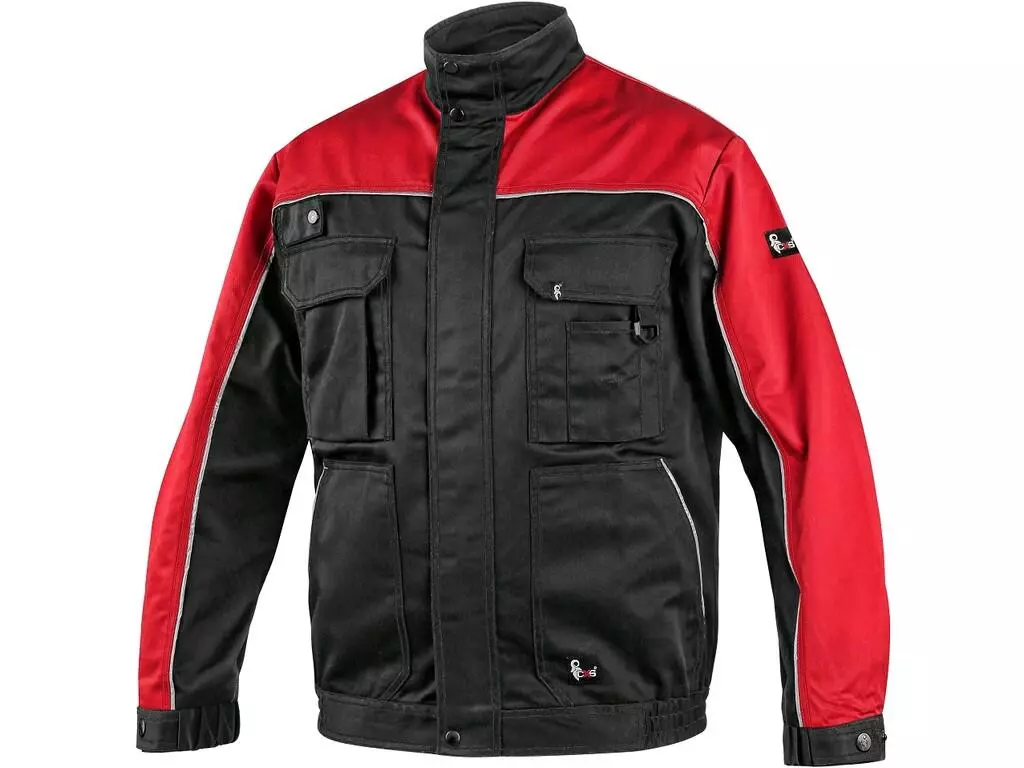 CXS 1010-003-805-00, Orion Otakar Men's Jacket, Black/Red, image 1