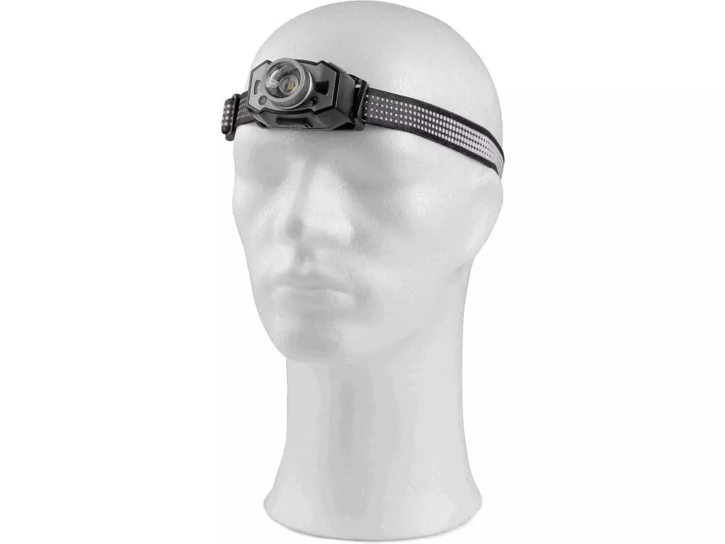 CXS 6121-037-810-00, 5W LED Headlamp, Charging, Black/Grey, image 1
