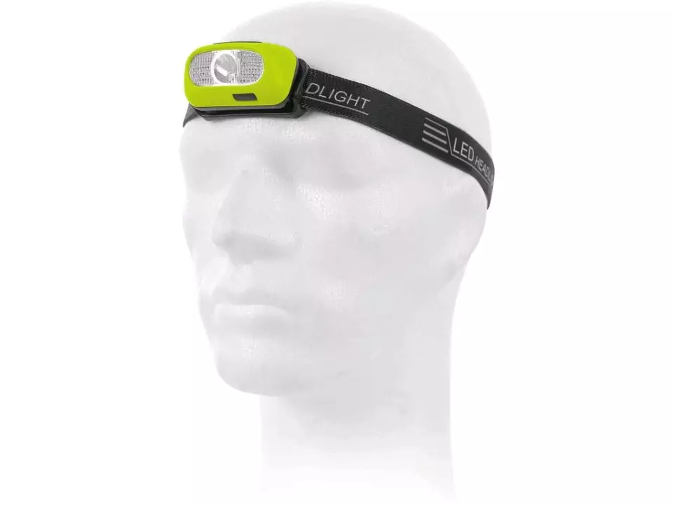 CXS 6121-030-166-00, Cree Led Rechargeable Headlamp, Fluo, image 1, gallery thumbnail