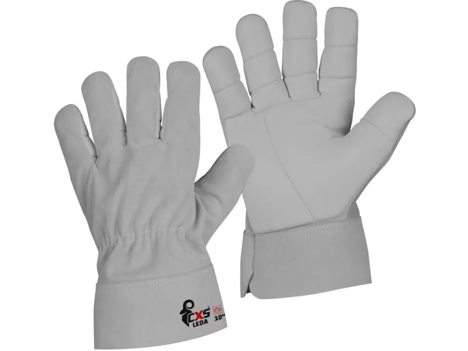 CXS 3640-034-000-10, Leda Anti-Vibration Full Leather Gloves, image 1, gallery thumbnail