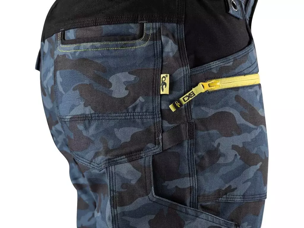 CXS 1020-027-435-00, Stretch Arbetsbyxor för män, Camo, image 5