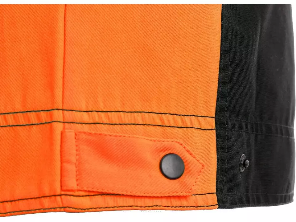 CXS 1010-001-803-00, Sirius Brighton Men's Jacket, Black/Orange, image 3, gallery thumbnail