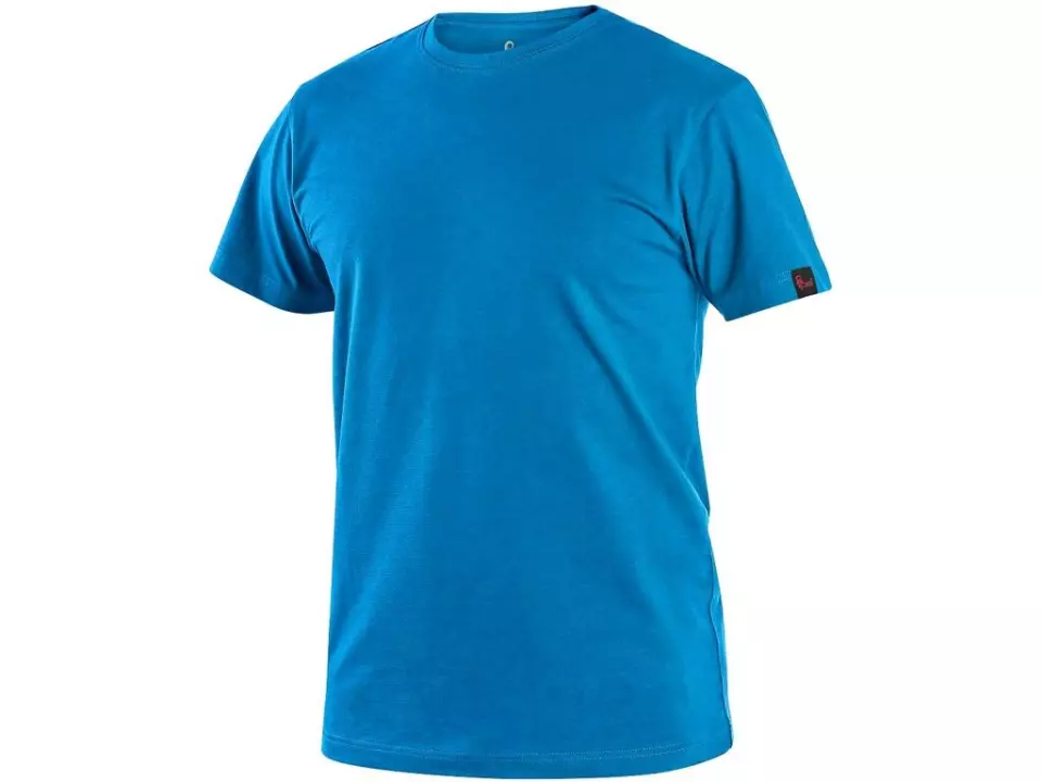 CXS 1610-312-416-00, Nolan Short Sleeve T-shirt, Azure Blue, image 1, gallery thumbnail