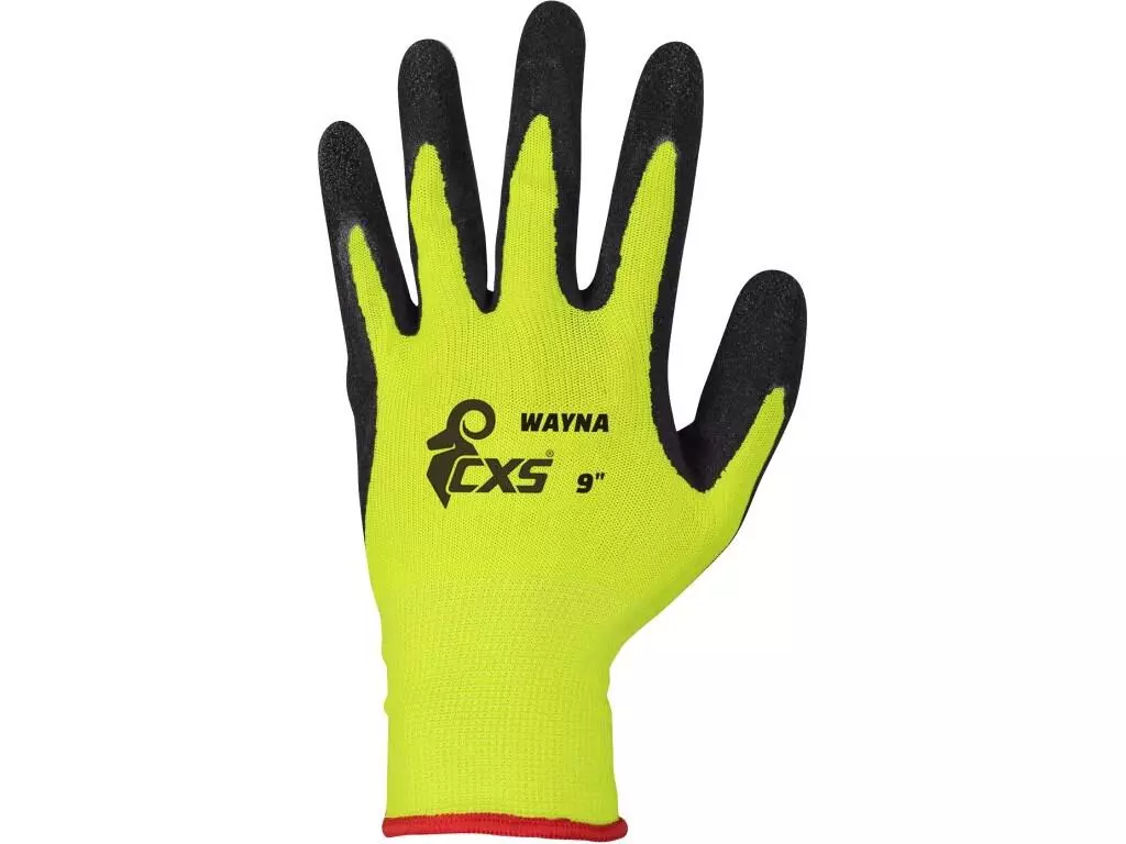 CXS 3520-036-160-00, Wayna Latex Dipped Gloves with Sandy Finish, image 1