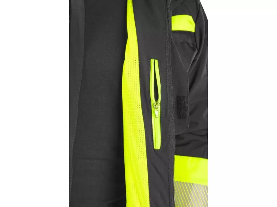 CXS 1010-100-819-00, Naos Warnschutzjacke für Männer, schwarz/gelb, image 7, gallery thumbnail