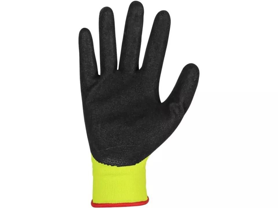 CXS 3520-036-160-00, Wayna Latex Dipped Gloves with Sandy Finish, image 2, gallery thumbnail