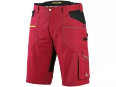 1060-027-260-00, CXS Stretch Men's Working Shorts, Red/Black