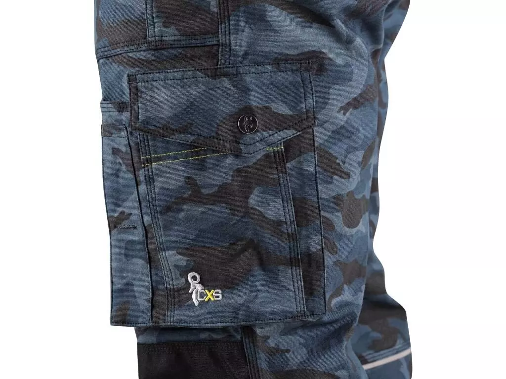 CXS 1020-027-435-00, Stretch Arbetsbyxor för män, Camo, image 3