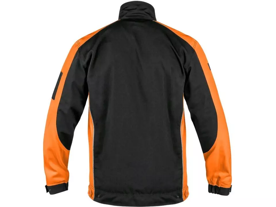 CXS 1010-001-803-00, Sirius Brighton Men's Jacket, Black/Orange, image 2, gallery thumbnail