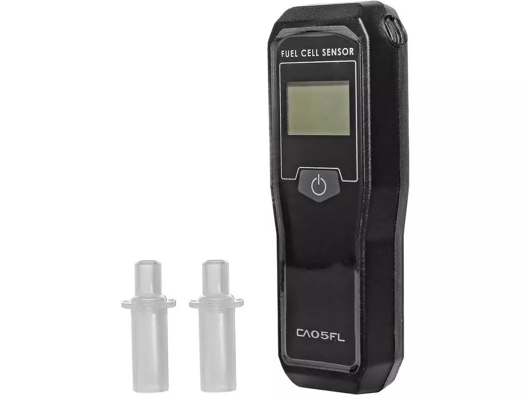 CXS 6123-048-800-00, Ca05Fl Digital Alcohol Tester with LCD Display, Black, image 2