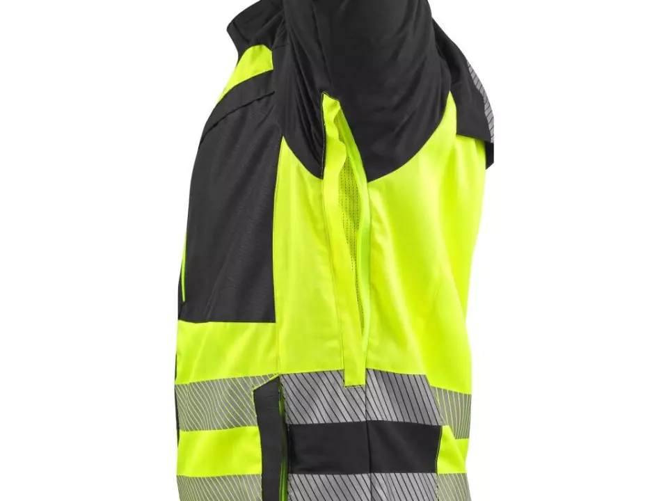 CXS 1010-100-819-00, Naos Warnschutzjacke für Männer, schwarz/gelb, image 3, gallery thumbnail