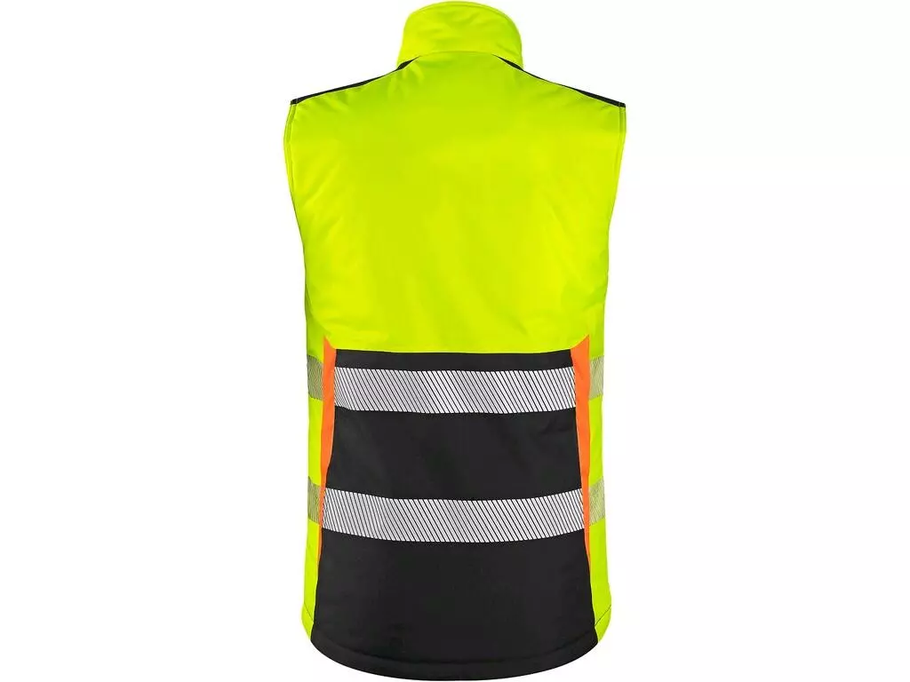 CXS 1114-079-160-00, Benson High Visible Padded Vest, Yellow/Black, image 2