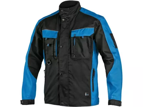 1010-001-815-00, CXS Sirius Brighton Men's Jacket, Black/Blue