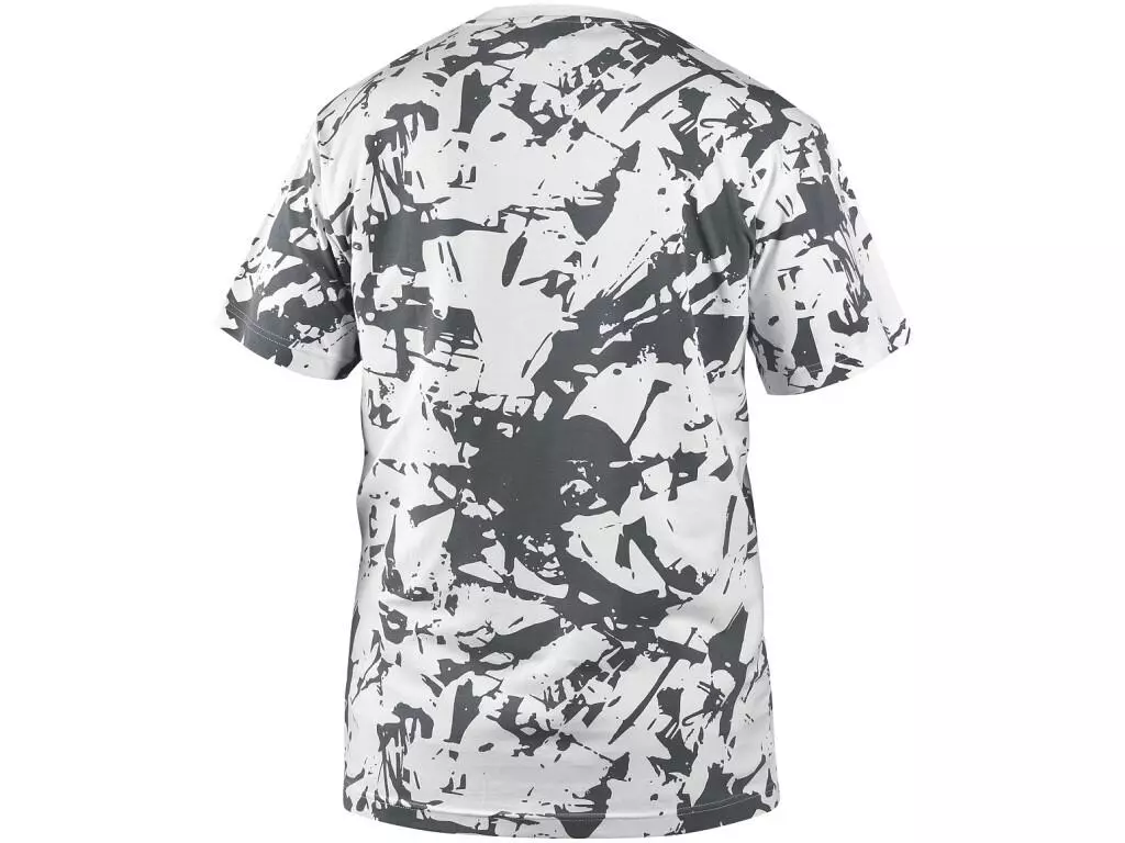 CXS 1610-403-109-00, Merlin Short Sleeve T-shirt, White/Gray, image 2