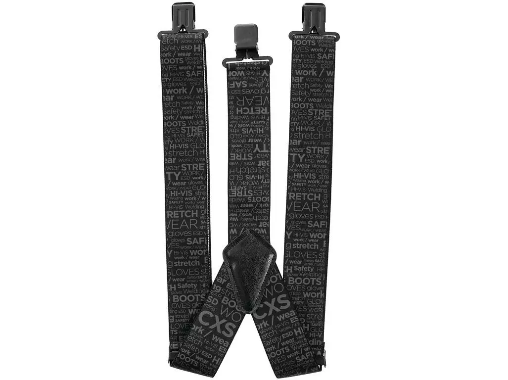 CXS 1900-001-800-00, Darren Braces, Black, image 1